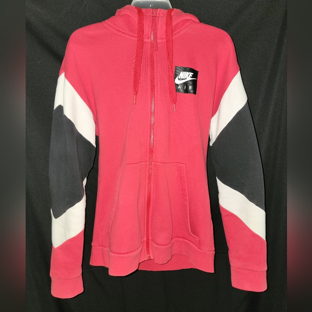 Nike Air hoodie with zip front Size S